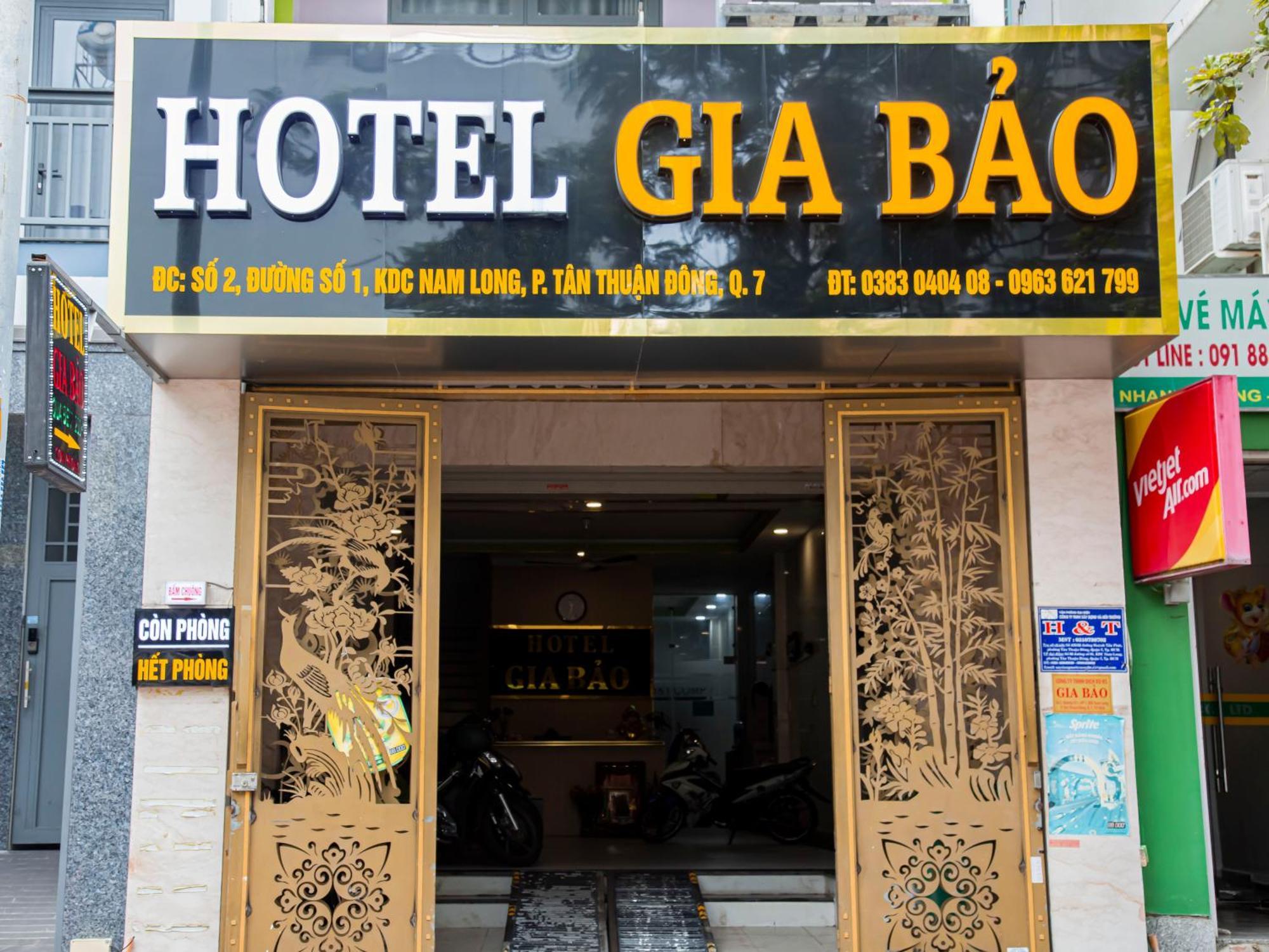 Gia Bao Hotel Quan 7 Ho Chi Minh-staden Exteriör bild